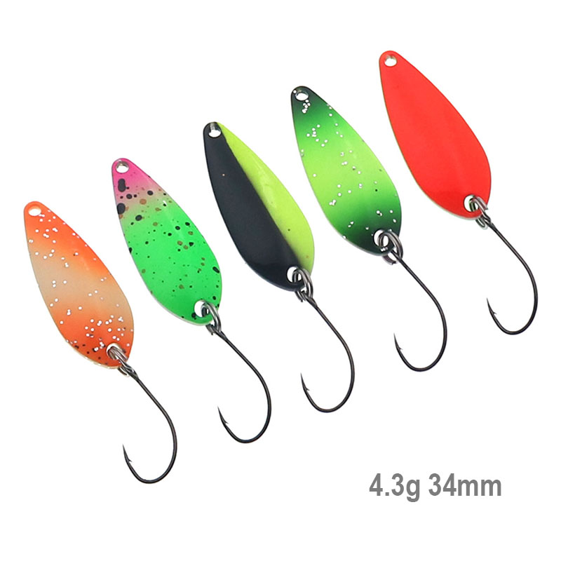 Fishing Lure Spoon - Cucchiaio da pesca 4.3g 34mm UV
