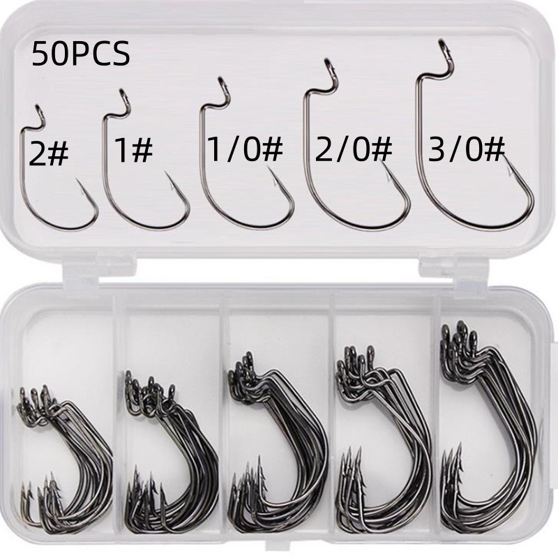 Fishing Lure Spinnerbait - 50 Pezzi/Scatola Ami da Pesca in