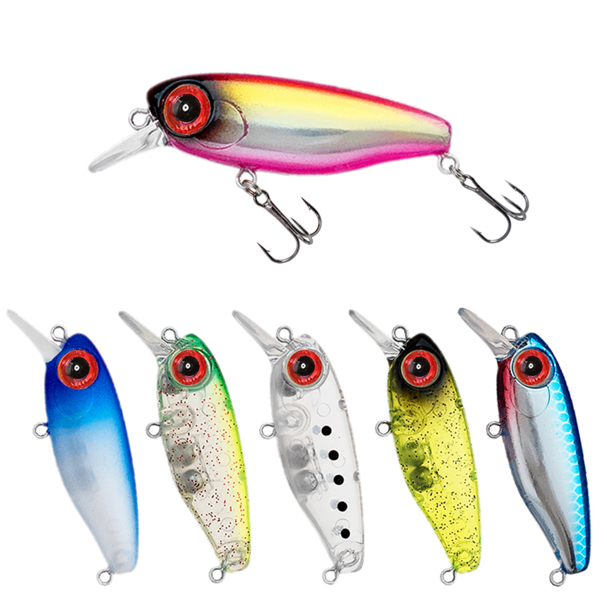 Fishing Lure Spoon - 3.8 centimetri 2.7g Richiamo di Pesca