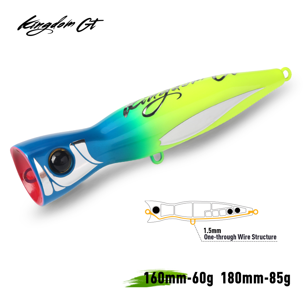 Kingdom GT Topwater Popper Ric - Fishing Lure Buzzbait recensione e prezzo