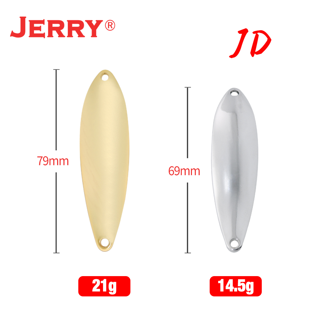 Jerry JD 14.5g 21g Non Vernici - Fishing Lure Spoon recensione e prezzo