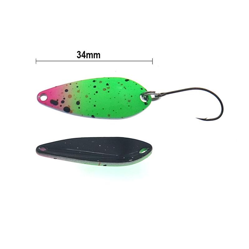 Cucchiaio da pesca 4.3g 34mm U - Fishing Lure Spoon recensione e prezzo