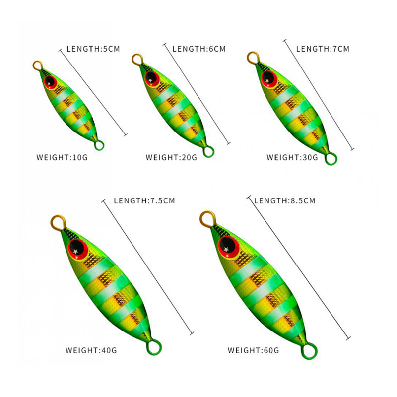 Metallo Lento Jig Lure Duro Ar - Fishing Lure Spoon recensione e prezzo