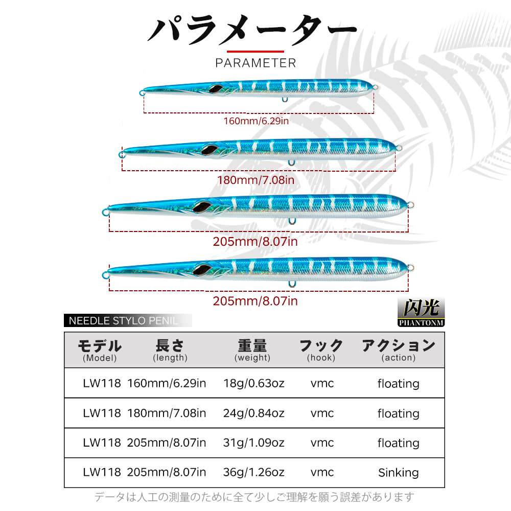 Hunthouse Stylo 160/180/205mm  - Fishing Lure Spoon recensione e prezzo
