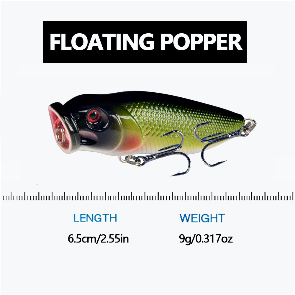 1 Pezzo Esca da Pesca Popper,  - Fishing Lure Topwater recensione e prezzo