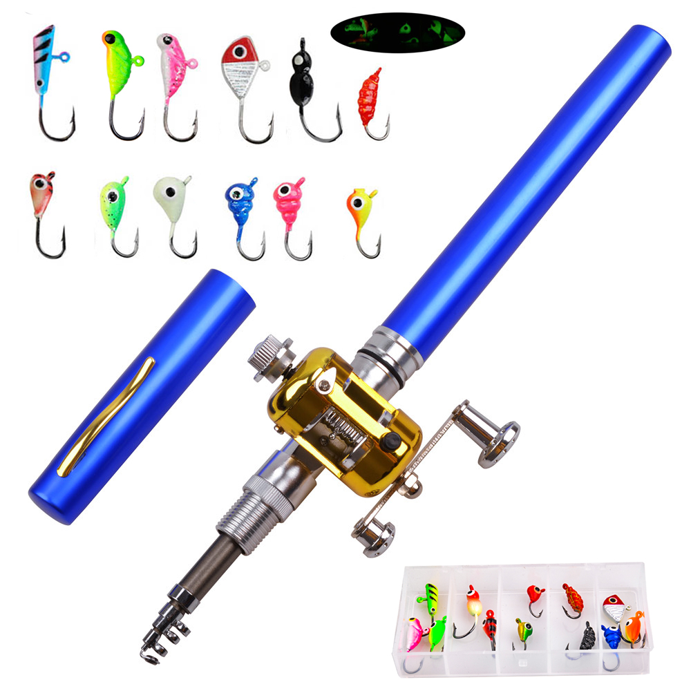 Mini canna da pesca sul ghiacc - Fishing Lure Jig recensione e prezzo