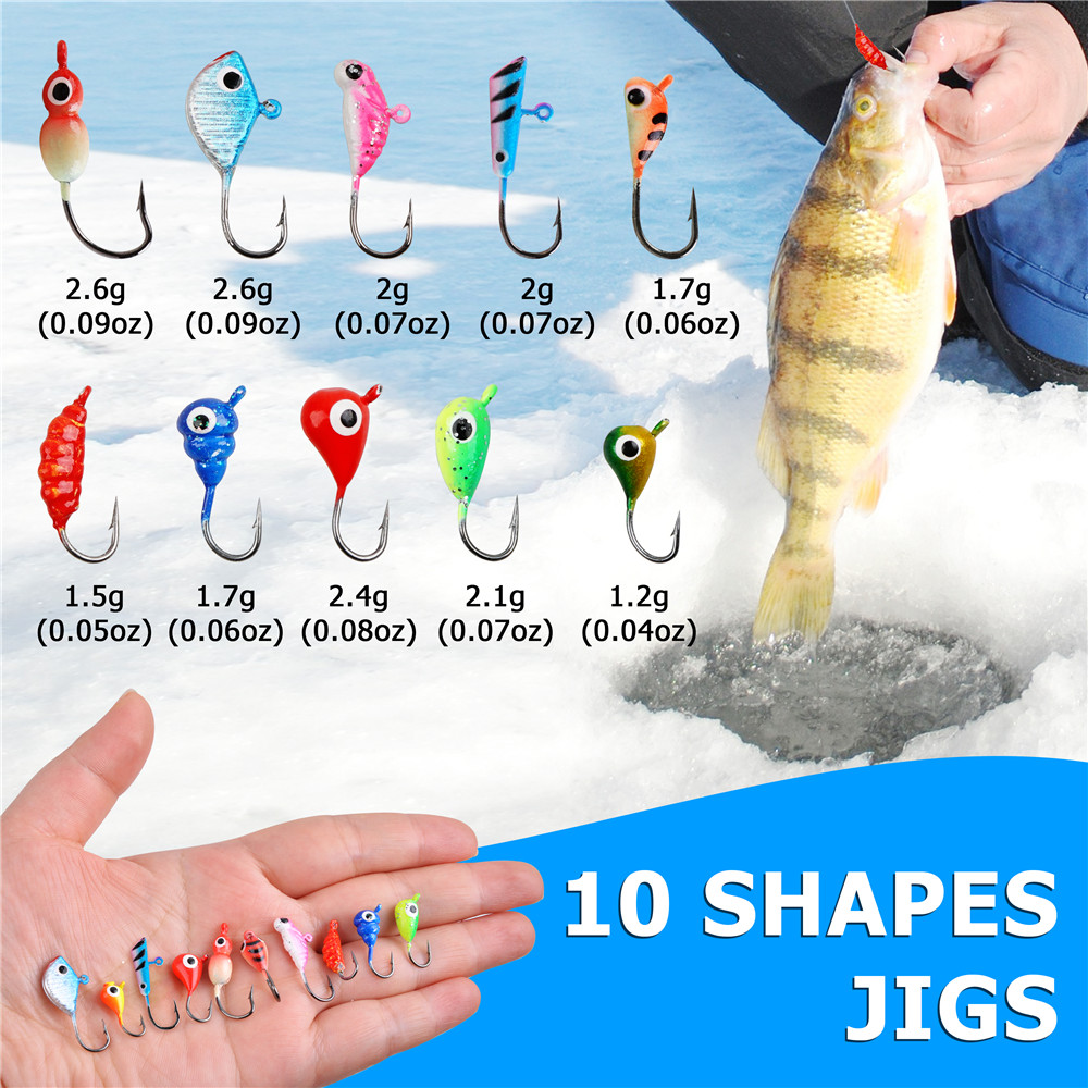 Mini canna da pesca sul ghiacc - Fishing Lure Jig recensione e prezzo
